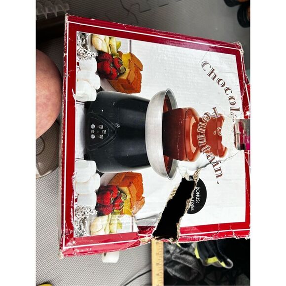 Chocolate fondue set. Nostalgia. - Picture 6 of 11